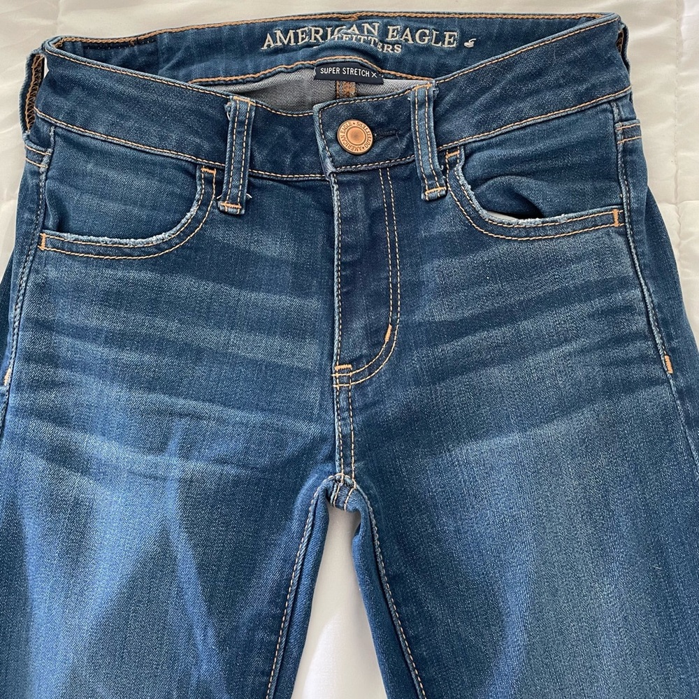 American Eagle high waisted skinny jeans
